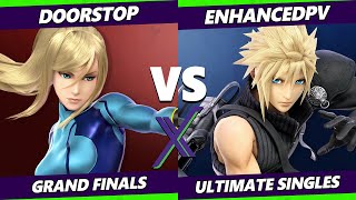 SX 486 GRAND FINALS  enhancedpv Cloud Vs Doorstop ZSS SSBU Smash Ultimate Tournament [upl. by Annirak]