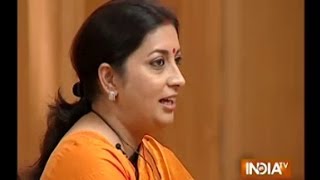 Smriti Irani on Rahul Gandhi vs Modi in Aap Ki Adalat [upl. by Iggy]