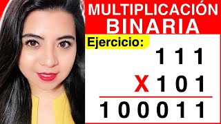 MULTIPLICACIÓN BINARIA  Ejercicio 2 [upl. by Oranneg290]