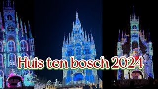 【4K】ハウステンボス 2024 HUIS TEN BOSCHbest winter illumination  3D projection mapping videomapping [upl. by Ynney]