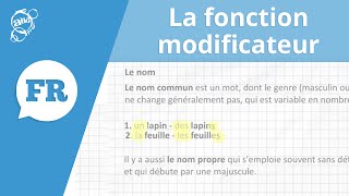 Allô prof  La fonction modificateur [upl. by Powell]