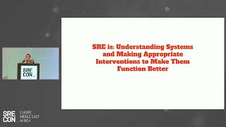 SREcon22 EuropeMiddle EastAfrica  What SRE Could Be Systems Reliability Engineering [upl. by Bari736]