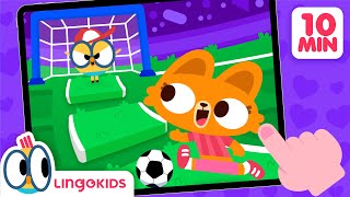 PLAY SPORTS to be HAPPY ☀️🙌  Sports Games for Kids  Lingokids [upl. by Virgin]