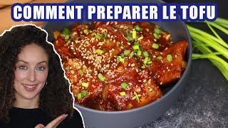 Comment faire du TOFU MARINÉ à la coréenne  Dubu jorim [upl. by Tommy]