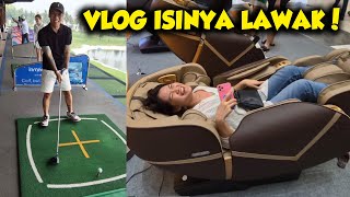 GOLF BARENG YOUTUBER PACARAN DAN WISUDA ADIK Vlog [upl. by Westlund]