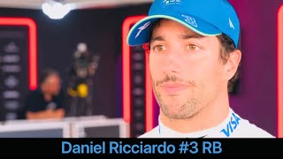 Daniel Ricciardo Post Race Interview  F1 2024 Japanese GP [upl. by Heller]