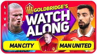 Man City vs Manchester United LIVE Stream Watchalong with Mark Goldbridge [upl. by Omrellug]