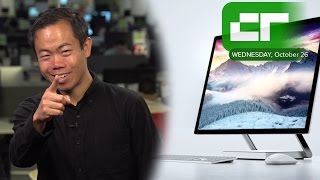 Microsoft Unveils The Surface Studio  Crunch Report [upl. by Mair]