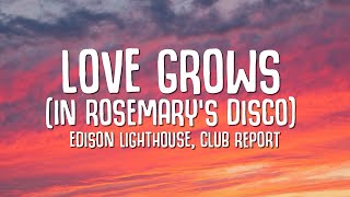 Edison Lighthouse Club Report  Love Grows In Rosemarys Disco Lyrics [upl. by Jodi]