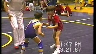 Dave Holker Youth Wrestling Match [upl. by Ailina]