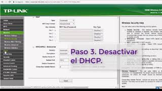 Configuracion de TP LINK [upl. by Ihp800]