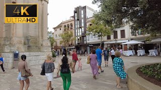 🇪🇸 SpainMallorca Manacor  4K 60fps Walking Tour [upl. by Asoj100]