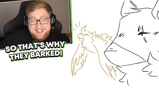 InTheLittleWood REACTS to quotGrians Questionable Guardian Angel Secret Life Animaticquot [upl. by Eedebez]