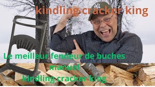 Le meilleur fendeur de buches manuel kindling cracker king [upl. by Slavin]