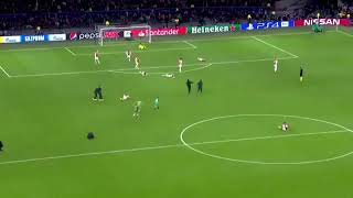 Unseen vídeo emerges of Lucas Mouras winner for Spurs vs Ajax  Champions League [upl. by Mattheus]