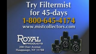 Royal Products Filtermist Mist Collectors for CNC Machine Tools [upl. by Nomor]