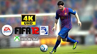 FIFA 12 Xbox 360 4k [upl. by Hsima]