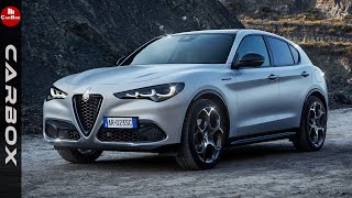 New Alfa Romeo Stelvio 2023  Pure Luxury and Dynamic Performance  Driving [upl. by Ynes]