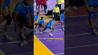 FAKE TOE TOUCH FOR PERFECT BONUS 👍🔥shorts kabaddi kabbadi kabadi [upl. by Eerrehc]