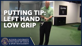 Putting Tip Left Hand Low Grip [upl. by Sonaj]