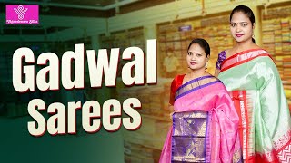 Latest Gadwal Sarees  Episode51866  Vigneshwara Silks gadwalpattusarees discount trending [upl. by Aninaj]