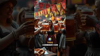 Fiesta con más cerveza del mundo short shortviral alemania oktoberfest [upl. by Xonk]