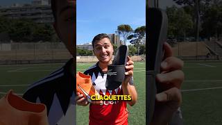 Claquettes VS Crampons ￼ football sneaker crampons [upl. by Etnahs]