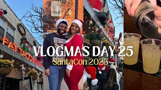 VLOGMAS DAY 25 — I Survived SANTACON… [upl. by Jonell970]