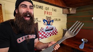 TRYING TO EAT THE BIGGEST STEAK IN TEXAS  TEXAS EP5  BeardMeatsFood [upl. by Richella84]