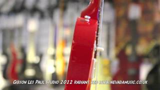 Gibson Les Paul Studio 2012 Radiant Red  Quick Look  PMT Portsmouth [upl. by Nnel]