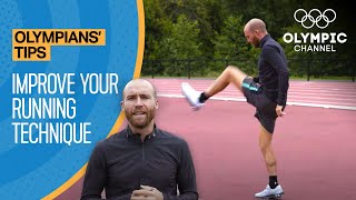 Marathon running technique drills feat Stephen Scullion  Olympians Tips [upl. by Urdna]