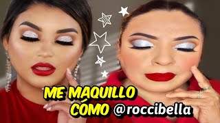 OMG ROCCIBELLA QUE ES ESTO 🔥 SIGUIENDO UN TUTORIAL DE MAQUILLAJE DE ROCCIBELLA  EVY LINARES [upl. by Shute]