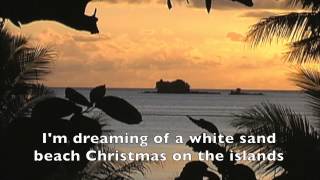 ChristafariquotWhite Sand Beach Christmasquot Lyric Video Reggae Christmas [upl. by Aisyram]