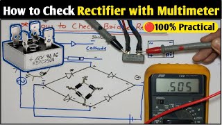 How to Check Bridge Rectifier [upl. by Caspar]