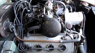 1963 Daimler SP250 Roadster Start and Engine Rev [upl. by Imoen]