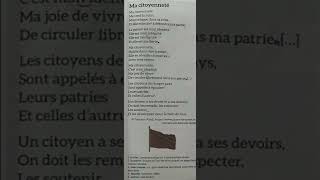 Lecture diction  Ma citoyenneté  page  55  unité 2  mes apprentissages en français 6ème AEP [upl. by Cassandry58]