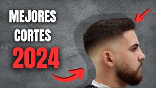 ¡MEJORES CORTES DE PELO PARA HOMBRES EN 2024 [upl. by Gala]