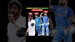 Currently Cricket के All Formats में No1 Players कौन कौन हैं [upl. by Capone470]