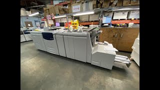 Xerox 700i Digital Color Press with Booklet Maker Finisher for Printing Industry [upl. by Janyte]