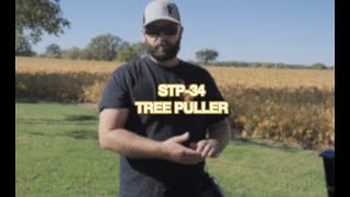 Skid Steer Tree Puller Product Overview  Stinger Attachments STP  34 [upl. by Akselav640]