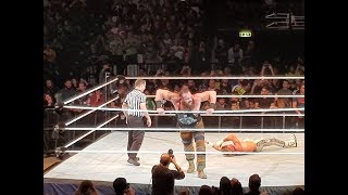 WWE LIVE EVENT BOLOGNA 2018 tutte le entrate [upl. by Helman908]