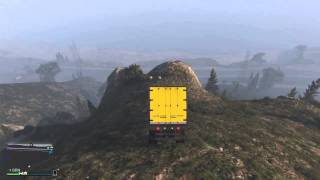 GTAV semi truck stunts [upl. by Sasha]