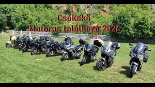 Csókakő 2024 Motoros találkozó [upl. by Aziza8]