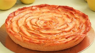 Tarta de Manzana  Súper Fácil y Deliciosa [upl. by Sueahccaz]