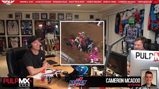 Cameron McAdoo Discusses The Medic Incident Kicking Off West Coast SX amp More [upl. by Khudari]