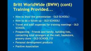 Britt World Wide Review Success University  Part 2 of 5 [upl. by Aeslehc]