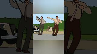 naatu naatu  rrr song dance 💥 🔥 2D animation rrr youtubeshorts [upl. by Os49]