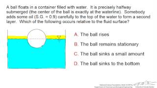 Addition of a Fluid to a Submerged Object Interactive [upl. by Liuqa]