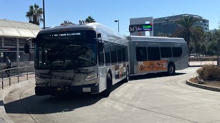 LACMTA 2019 New Flyer XE60 19503 [upl. by Adyl583]