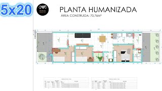 PLANTA DE CASA 5x20 [upl. by Eziechiele130]